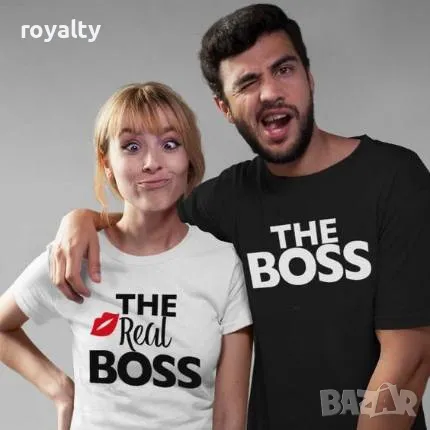 Памучни тениски за двойки Различни дизайни , снимка 6 - Тениски - 49887246