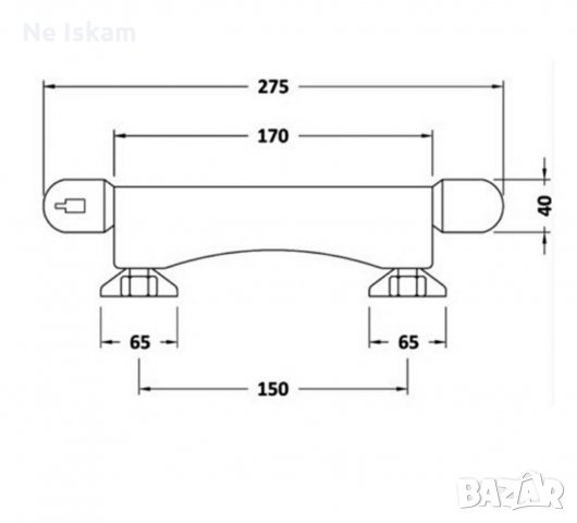 Термостатен смесител за баня, снимка 8 - ВИК - 35088506