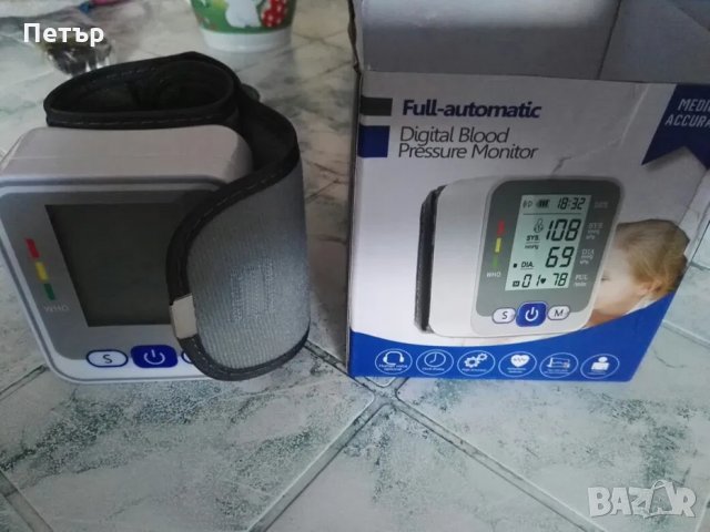 Апарат за кръвно налягане за китка НОВ, 4 модела, снимка 4 - Друга електроника - 32937445