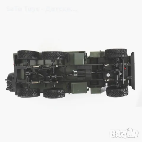 Детска количка тип руски военен камион модел NaughtyDragon с дистанционно TOYCAR8, снимка 4 - Електрически играчки - 50020831