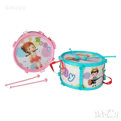 6194 Детска музикална играчка Барабанче, 17 см
