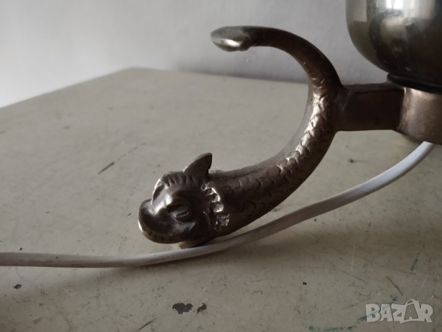 Барокова настолна лампа, снимка 2 - Настолни лампи - 43241018