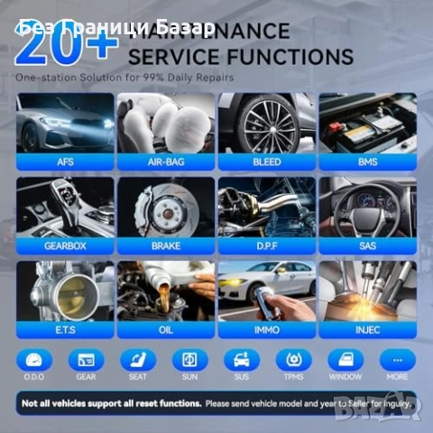 Нов OBD2 диагностичен скенер AI пълна системна диагностика CAN FD кола, снимка 4 - Друга електроника - 52828181