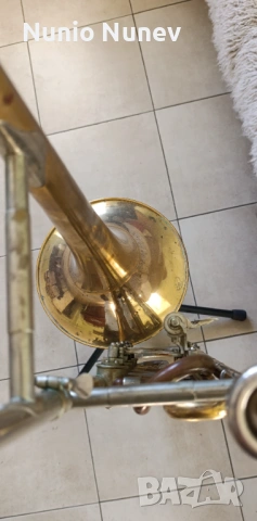 Вентилтромбон Welklang B 4 вентила, снимка 5 - Духови инструменти - 53164665