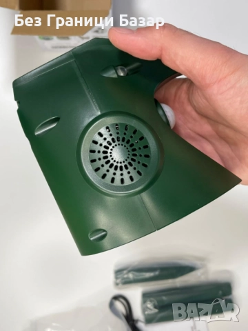 Нов Соларен ултразвуков репелент за отблъскване на животни външен IP водоустойчив за градина двор, снимка 2 - Други стоки за дома - 52144450