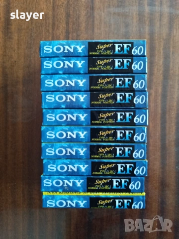 Нови аудио касети SONY EF 60 SUPER