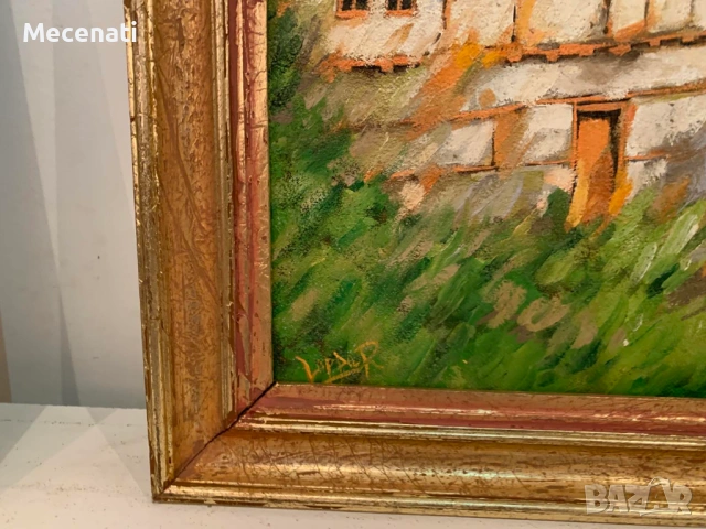 Картина ДИМИТЪР ЛОПАРСКИ масло, снимка 4 - Картини - 53124087