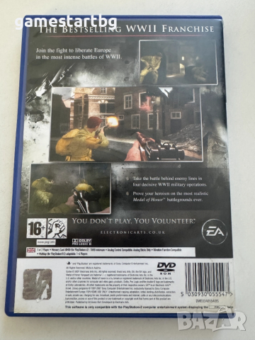 Medal of Honor Vanguard за PS2, снимка 2 - Игри за PlayStation - 51753867