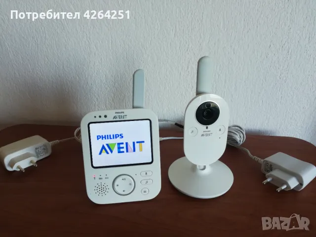 Philips Avent SCD630 видео бебефон