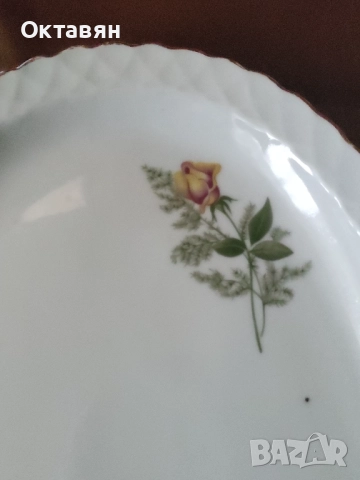 Порцеланово плато, снимка 4 - Сервизи - 52854323