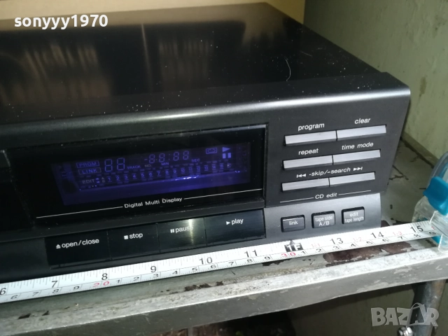 PANASONIC SL-PJ24 CD PLAYER-MADE IN JAPAN-ВЧЕРА ВНОС ОТ SWISS 0711251632LCHERY2, снимка 2 - Декове - 52334094