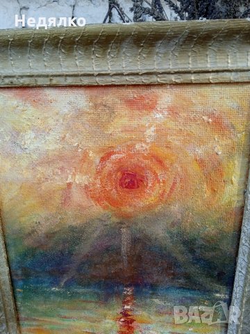 Хайгашод Агоп,маслена картина,1983г,Подписана, снимка 2 - Антикварни и старинни предмети - 35261899