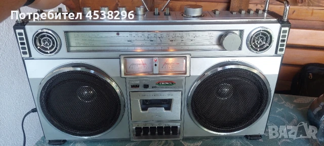 Касетофон Crown CSC 850F, снимка 10 - Радиокасетофони, транзистори - 51079402