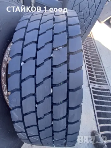 2 броя гуми с джанти 215/75/17,5, снимка 2 - Гуми и джанти - 49574883