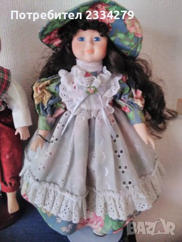 Порцеланови кукли,стара Австрийска ръчна изработка-рисувани., снимка 9 - Колекции - 43504820
