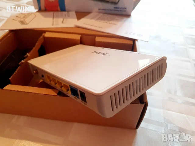 Безжичен N-lite рутер ZYXEL NBG 416N
! , снимка 3 - Рутери - 47925371