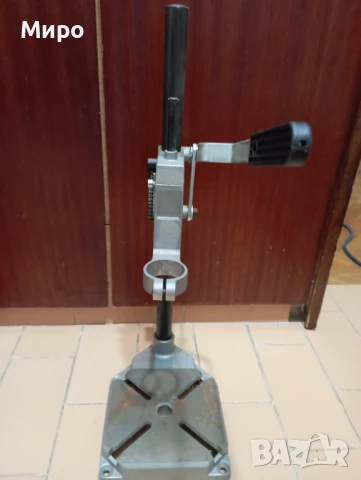 Стойка за бормашина (дрелка) и машинни менгемета, снимка 6 - Бормашини - 50983141