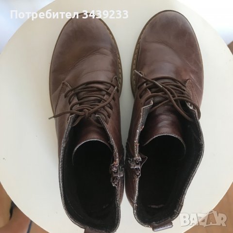 Дамски боти естествена кожа 37, снимка 4 - Дамски боти - 38021433