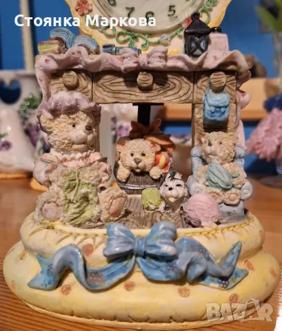 Два красиви работещи часовника с детски мотиви, снимка 5 - Антикварни и старинни предмети - 50162569