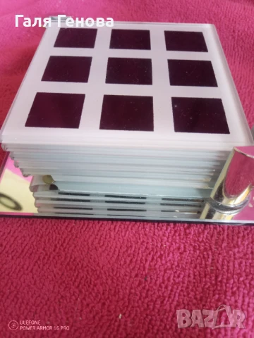 Стъклени поставки, снимка 4 - Аксесоари за кухня - 50903780