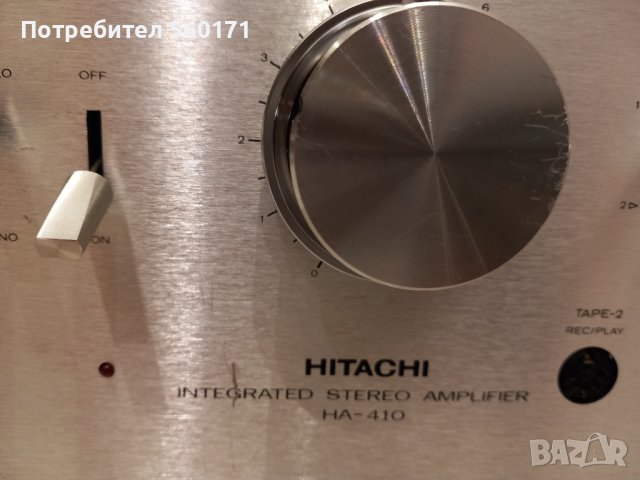 HITACHI HA-410, снимка 4 - Ресийвъри, усилватели, смесителни пултове - 43025759