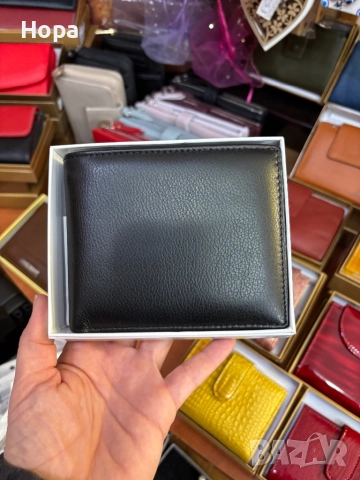Мъжко портмоне естествена кожа