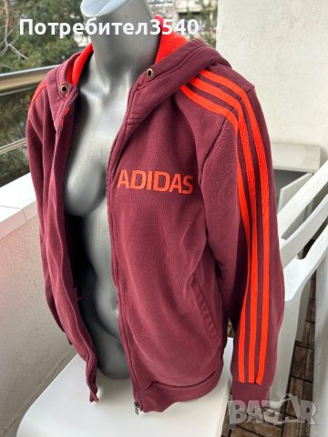 Мъжки суичър Adidas, снимка 3 - Суичъри - 43352149