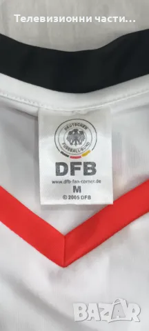 Футболна официална фен тениска фланелка Германия Germany 2005 dfb fan corner - размер М, снимка 5 - Спортни дрехи, екипи - 49780541