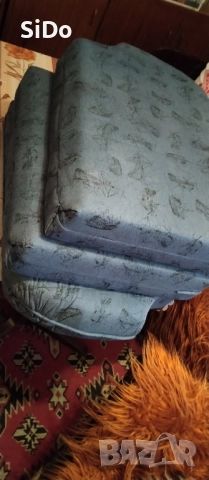 Голям диван канапе 190см+подарък бежов китеник с малък косъм, снимка 4 - Дивани и мека мебел - 11322825