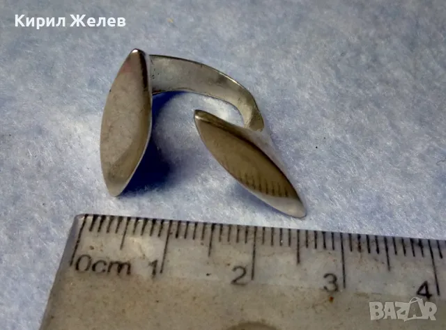 СЕЗГИН - ШАРМАНТЕН БУТИКОВ ФЕШЪН АРТ ОТВОРЕН МОДЕЛ СРЕБЪРЕН ПРЪСТЕН СРЕБРО 925 SEZGIN 49112, снимка 6 - Пръстени - 50192859