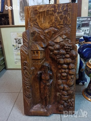 СТАРА ДЪРВОРЕЗБА, снимка 2 - Антикварни и старинни предмети - 43623873