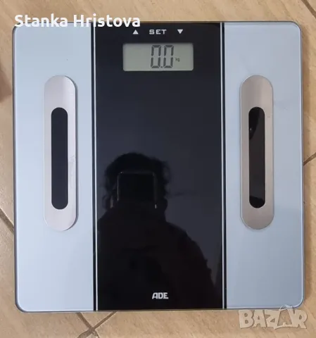 Електронен стъклен кантар ADE., снимка 3 - Друга електроника - 49554916