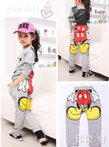Детски екип Мики Маус 3-4 години - НОВ, снимка 2 - Детски комплекти - 27890505