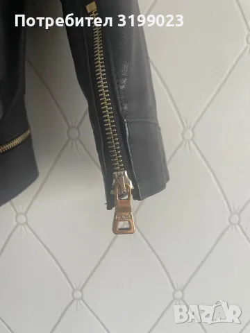 Кожено яке BALMAIN, снимка 4 - Якета - 48942997
