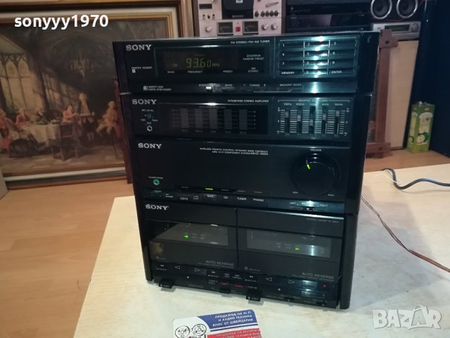 SOLD OUT-продадени!!!SONY AMPLIFIER+TUNER+REVERSE DECK-ВНОС SWISS 3101241048, снимка 6 - Ресийвъри, усилватели, смесителни пултове - 44060058