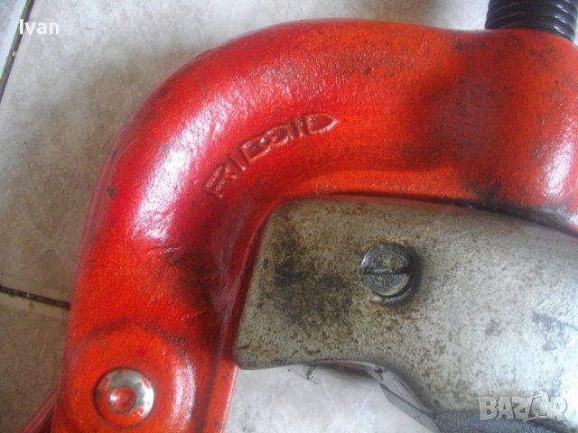 RIDGID №25-Голямо Тръбно Менгеме-1/8-4 инча-Оригинално САЩ-13 кг-135 мм Захват-РИДГИД, снимка 17 - Менгемета - 37345014