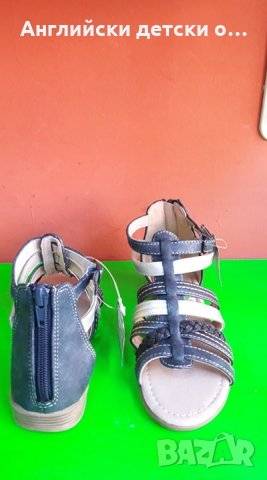 Английски детски сандали, снимка 6 - Детски сандали и чехли - 28530389