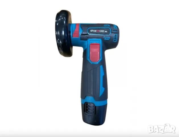 Акумулаторен Ъглошлайф KraftRoyal 24V 6AH + 2 Броя батерии и зарядно, снимка 2 - Други инструменти - 49458917