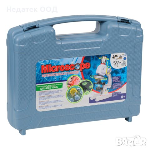 Калъф с микроскоп, Аксесоари, 100x - 400x - 1200x, снимка 3 - Образователни игри - 43635567