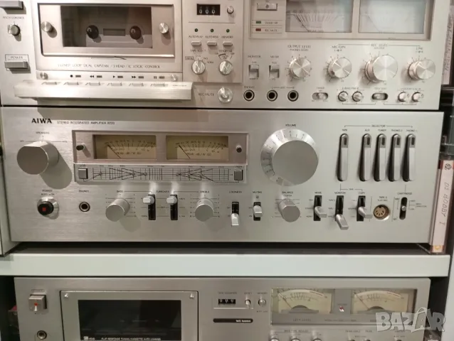 Усилвател Aiwa 8700 Stereo integrated amplifier Aiwa 8700, снимка 3 - Ресийвъри, усилватели, смесителни пултове - 47524358
