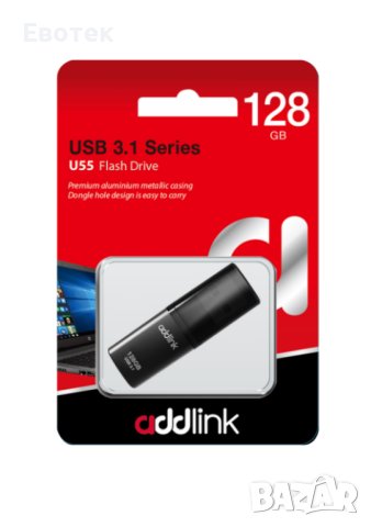 Флаш памет Addlink Flash U55 128GB, снимка 1 - USB Flash памети - 43862939