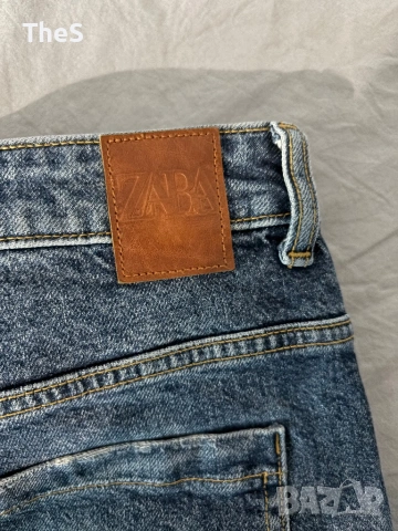 Дънки ЗАРА. Носени, но без следи от употреба , снимка 3 - Дънки - 53205826