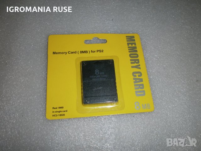 Memory Card Мемори карта Ps2 PlayStation 2 Плейстейшън 2 Пс2, снимка 1 - Аксесоари - 35227423