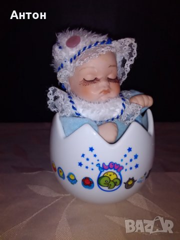 Музикална порцеланова кукла, снимка 3 - Кукли - 26350854