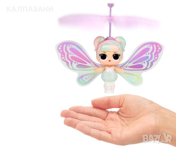 Кукла L.O.L. Surprise - Летяща фея Magic Flyers, асортимент MGA 593430, снимка 12 - Кукли - 43252115