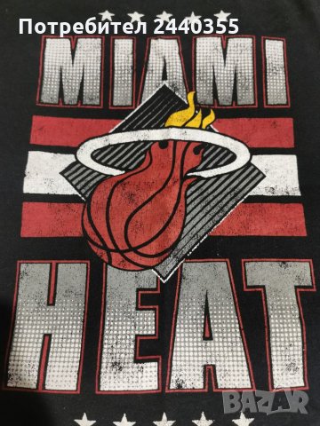Мъжка блуза NBA Miami heat, снимка 6 - Тениски - 26751435