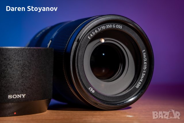 Обектив Sony E 70-350mm f/4.5-6.3 G OSS, снимка 4 - Обективи и филтри - 40335696