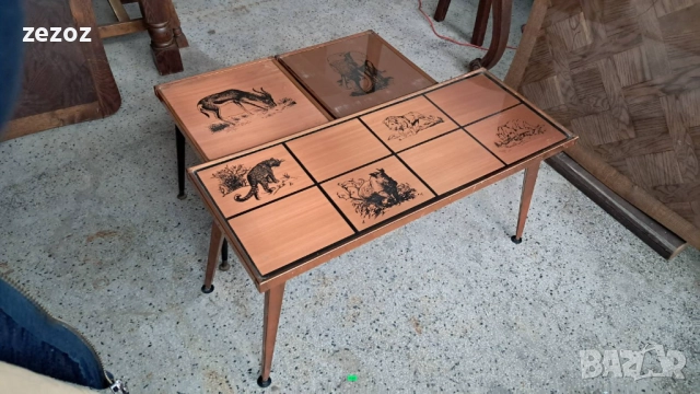 Маси 3 бр.медни, снимка 2 - Маси - 51975488