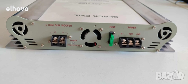 Авто усилвател Black Evil ARE 1150, снимка 3 - Ресийвъри, усилватели, смесителни пултове - 51730716