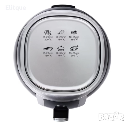 Еър фрайър Lexical Airfryer LAF-3003 , 2L, 1200W, черен, снимка 2 - Други - 52869468